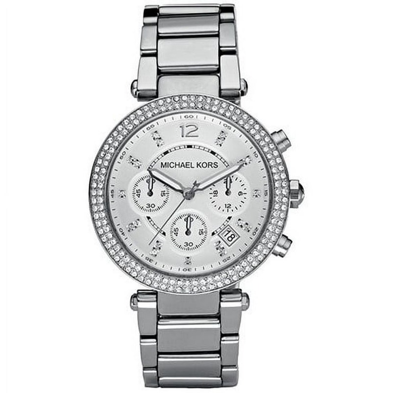 Michael Kors Chronograph Parker Stainless Steel Watch Mk5353